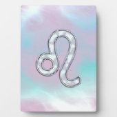 Leo Zodiac Symbol Fotoplatte (Vorderseite)