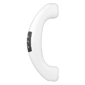 Leo Zodiac Symbol Keramik Schrankknauf (Seitenansicht)