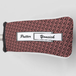 Leo Zodiac Symbol Standard von Kenneth Yoncich Golf Headcover