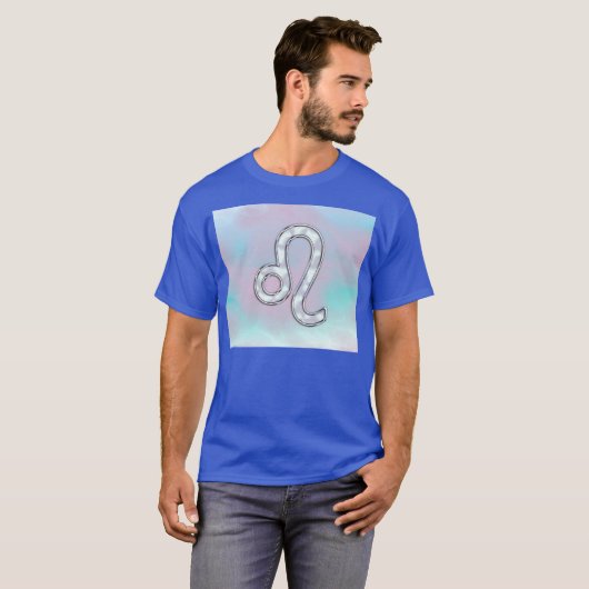 Leo Zodiac Symbol T-Shirt (Vorne ganz)