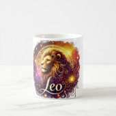Leo Zodiac Tasse - Bold & Radiant Design ♌ 🔥 (Mittel)