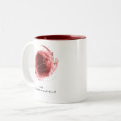 Leo-Zodiac-Tasse Zweifarbige Tasse (Vorderseite Links)