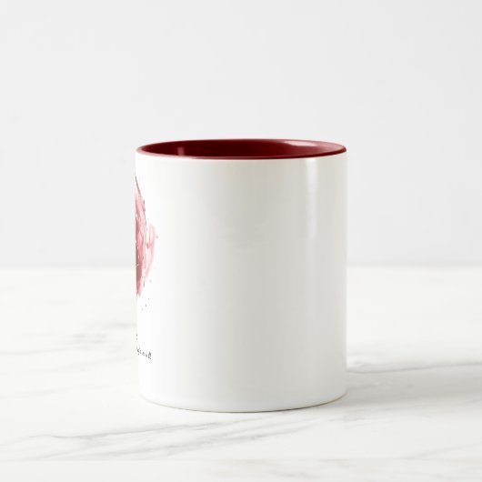 Leo-Zodiac-Tasse Zweifarbige Tasse (Mittel)