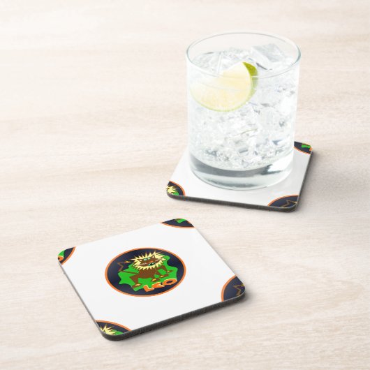 Leo zodiac untersetzer (Rechte Seite)