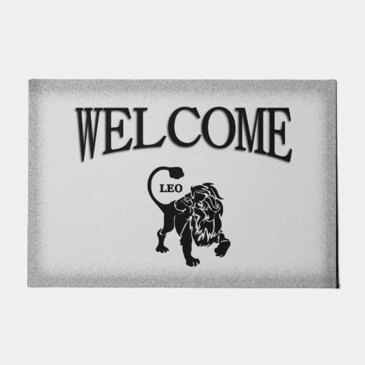 Leo Zodiac Welcome Mat Fußmatte (Vorderseite)