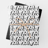 Leo Zodiac Wrapping Paper Sheets Geschenkpapier Set (Beispiel)