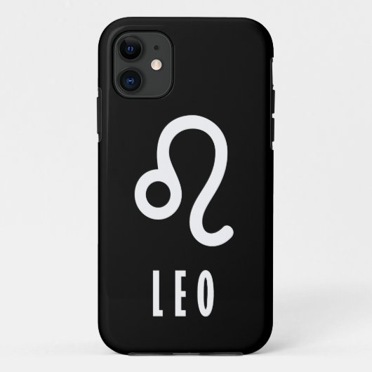 Leo zodiac-Zeichen Case-Mate iPhone Hülle (Rückseite)