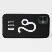 Leo zodiac-Zeichen Case-Mate iPhone Hülle (Rückseite (Horizontal))