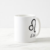"Leo" Zodiac-Zeichen Kaffeetasse (VorderseiteRechts)