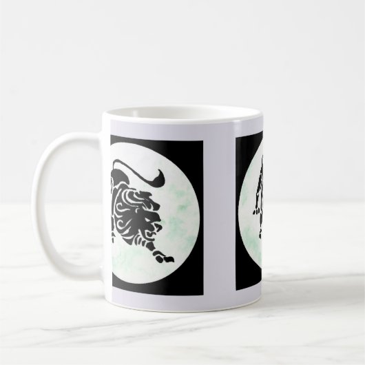Leo - Zodiac-Zeichen Kaffeetasse (Links)