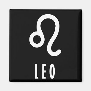 Leo zodiac-Zeichen Magnet