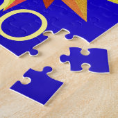 Leo Zodiac-Zeichen Puzzle (Seite)