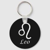 "Leo" Zodiac-Zeichen Schlüsselanhänger (Vorderseite)