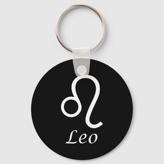 "Leo" Zodiac-Zeichen Schlüsselanhänger (Vorderseite)