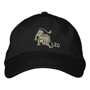 Leo Zodiac Zeichenstickerei 23. Juli - August 22 Bestickte Baseballkappe