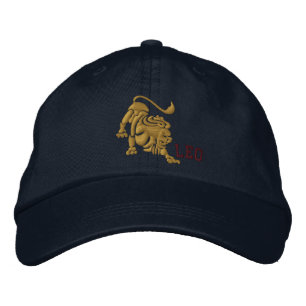 Leo Zodiac Zeichenstickerei 23. Juli - August 22 Bestickte Kappe