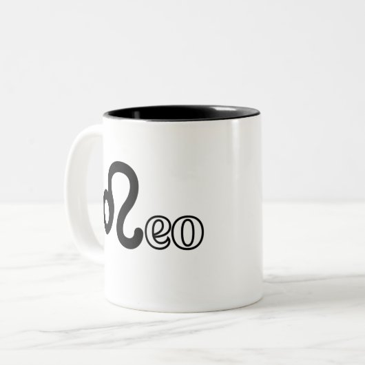 Leo Zweifarbige Tasse (Vorderseite Links)