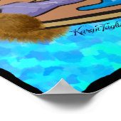 Leobeardo DaVinci Poster (Ecke)