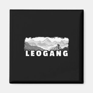 Leogang Österreich Mountainbike-Fahren Mtb-Radspor Magnet