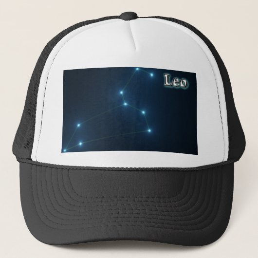 Leokonstellation Truckerkappe (Vorderseite)