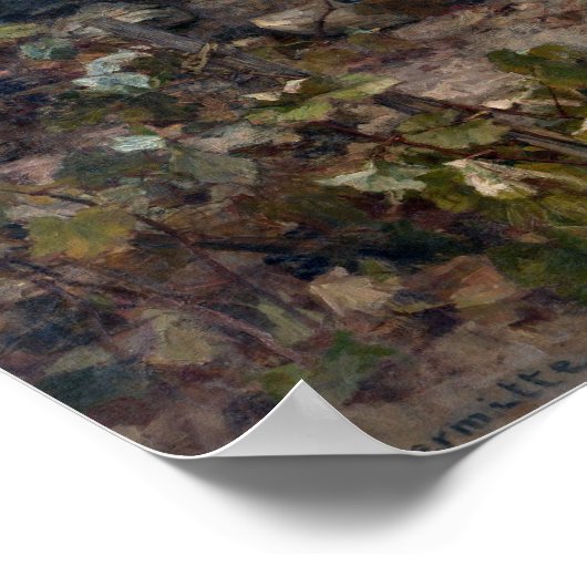 Léon Augustin Lhermitte Poster (Ecke)