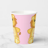 Leon Baby Dusche Pink Pappbecher (Links)