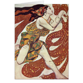 Leon Bakst-Kostüm Entwurf für einen Bacchante
