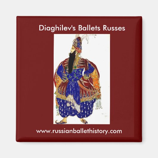 Leon Bakst Magnet (Vorne)