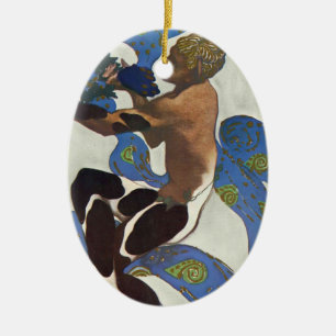 Leon Bakst: Nijinskys Faun-Kostüm Keramikornament