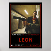 Léon Beruflicher Alternativfilm Poster (Vorne)