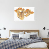 Leon Cathedral. Spanien Leinwanddruck (Insitu (Schlafzimmer))