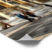 León Cathedral, Spanien Poster (Ecke)