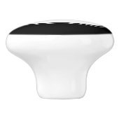 Leon Der Panda-Bär Keramikknauf (Seitenansicht)