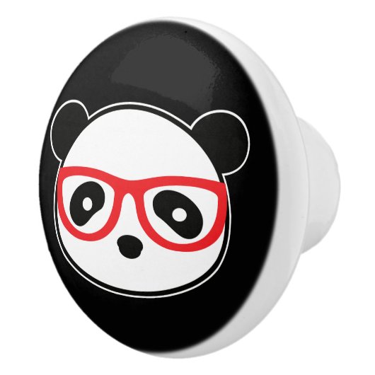 Leon Der Panda-Bär Keramikknauf (Rechts)