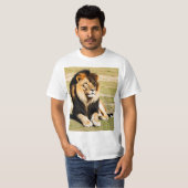 León, el rey de la selva T-Shirt (Vorne ganz)