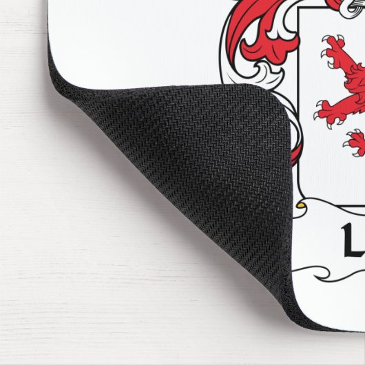Leon-Familienwappen Mousepad (Ecke)