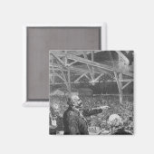 Leon Gambetta 2 Magnet (Vorderseite/Rückseite)