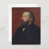 Leon Gambetta Postkarte (Vorne/Hinten)