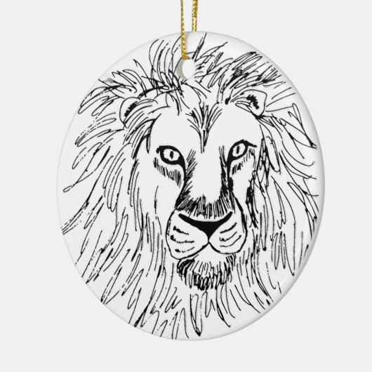 LEON KERAMIKORNAMENT (Links)