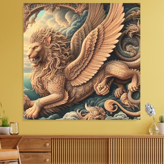 Leon Leinwanddruck (Insitu (Wohnzimmer))