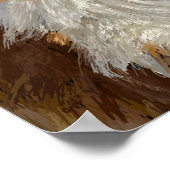 Leon, Norwegische Waldkatze Poster (Ecke)