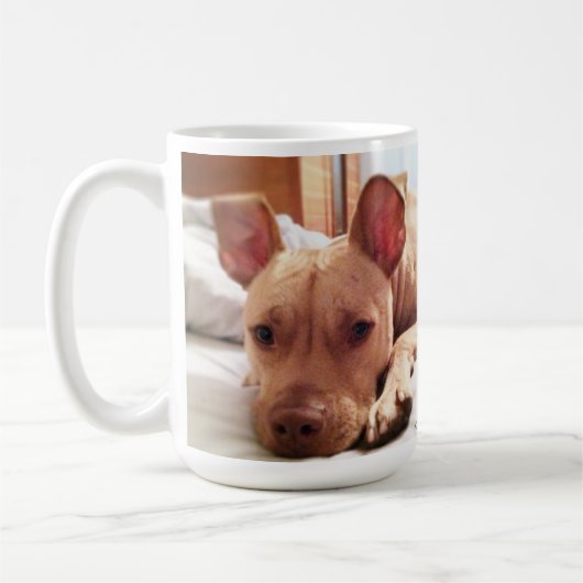 Leon Puppy Coffee Tasse (Links)