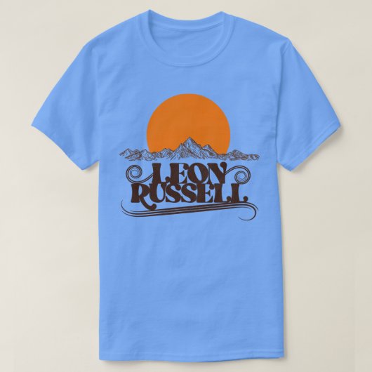 Leon Russell Rising Sun T-Shirt (Design vorne)