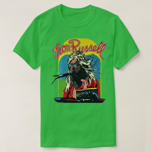 Leon Russell T-Shirt (Design vorne)