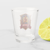 León Spanien Schnapsglas (Rückseite)