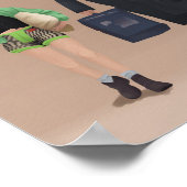 Leon the Beruflich Poster (Ecke)