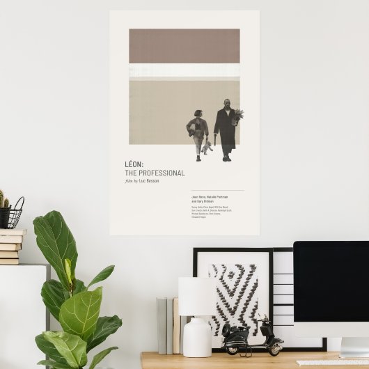 Leon the Beruflich Poster (Heimbüro)