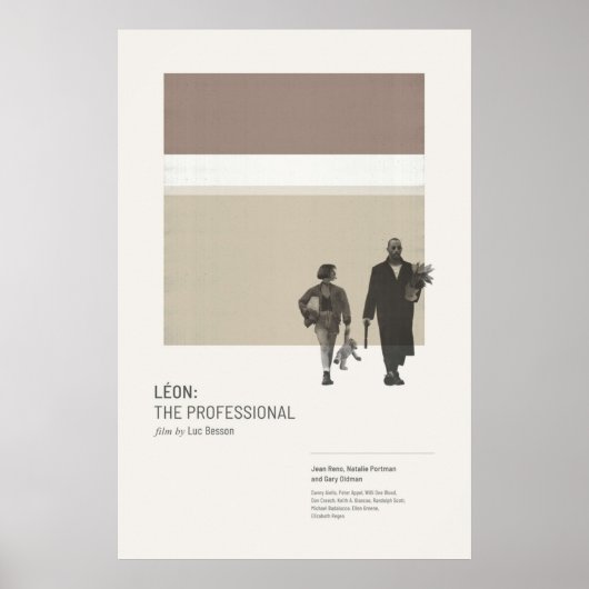 Leon the Beruflich Poster (Vorne)