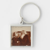 Leon Tolstoy mit seiner Enkelin, Tatjana