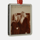 Leon Tolstoy mit seiner Enkelin, Tatjana Silbernes Ornament (Rechts)
